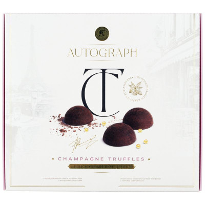Изображение товара Конфеты Autograph Трюфели со вкусом шампанского, 120г