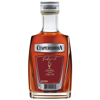 Изображение товара Коньяк Старейшина Трэвел 5-летний 40%, 100мл