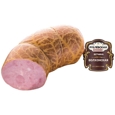 Изображение товара Ветчина варёная Рублевский Волхонская из свинины высший сорт