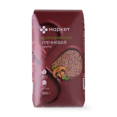 Изображение товара Гречка ядрица пропаренная Маркет Перекрёсток, 900г