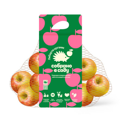 Изображение товара Яблоки Собрано В Саду Либерти Органик