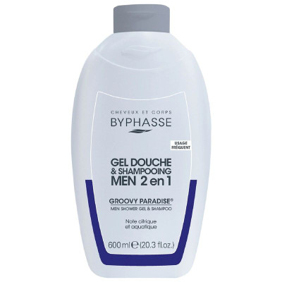 Изображение товара Гель для душа Byphasse Groovy Paradise для мужчин, 600мл