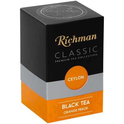 Изображение товара Чай Richman Ceylon Orange Pekoe чёрный крупнолистовой, 100г