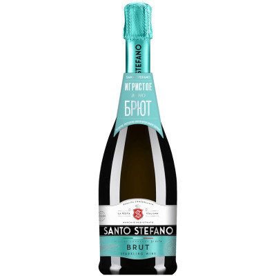 Изображение товара Вино игристое Santo Stefano брют белое, 750мл