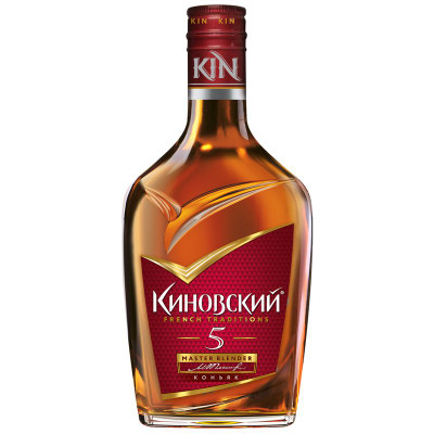 Изображение товара Коньяк Киновский 5-летний 40%, 250мл