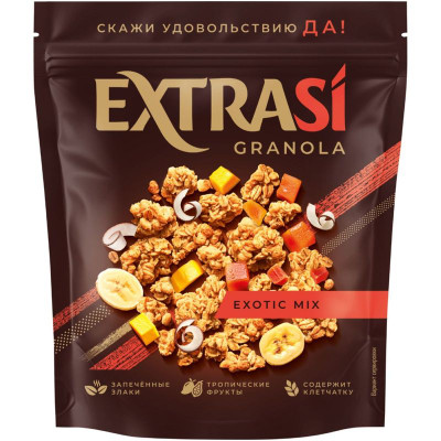 Изображение товара Гранола Extrasi экзотик микс, 300г