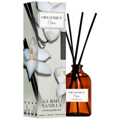 Изображение товара Аромадиффузор Oriatique Gurme Vanilla ваниль-мускат-бобы тонка, 40мл