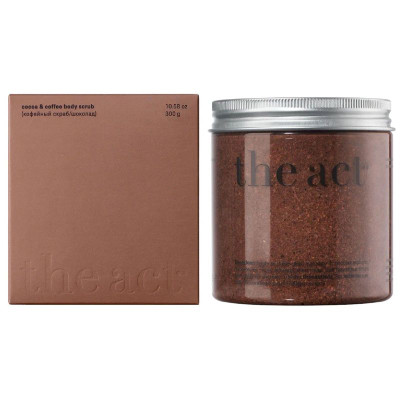 Изображение товара Скраб The Act кофейный шоколад, 300г