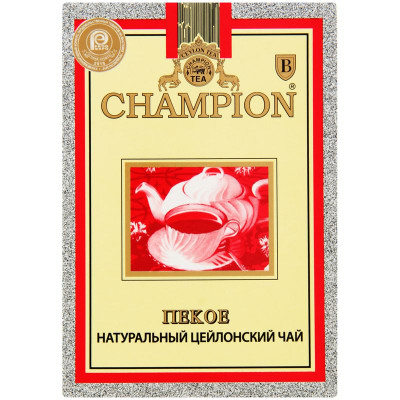 Изображение товара Чай Champion Pekoe чёрный цейлонский, 100г