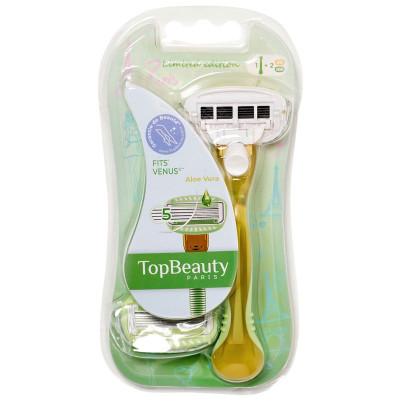Изображение товара Бритва Topbeauty Paris женская со сменными кассетами, 2шт
