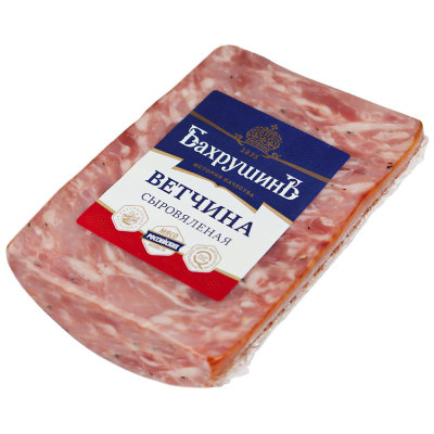 Изображение товара Ветчина Бахрушинъ из свинины сыровяленая, 400г