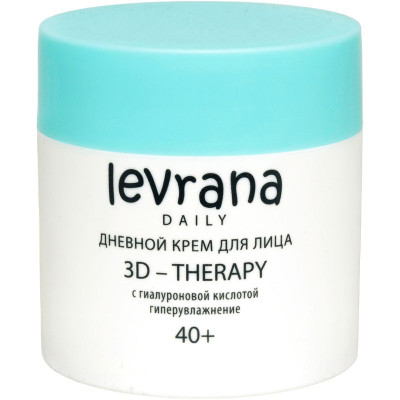 Изображение товара Крем Levrana 3D-Терапия дневной для лица увлажняющий с гиалуроновой кислотой, 50мл