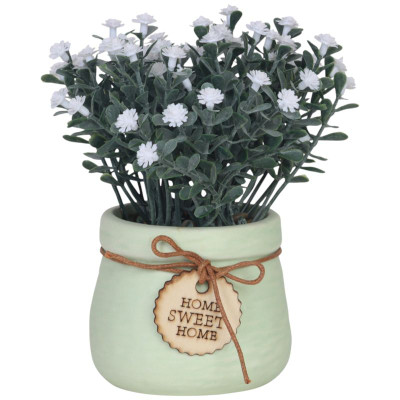 Изображение товара Растение искусственное Фрезия в горшке 15см