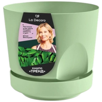 Изображение товара Кашпо La Decoro Тренд с ассортименте, 0.8л