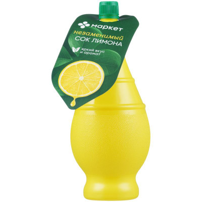 Изображение товара Приправа на основе сока лимона Маркет, 200мл