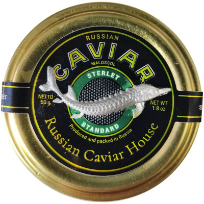 Изображение товара Икра Русский Икорный Дом стерлядь зернистая, 50г