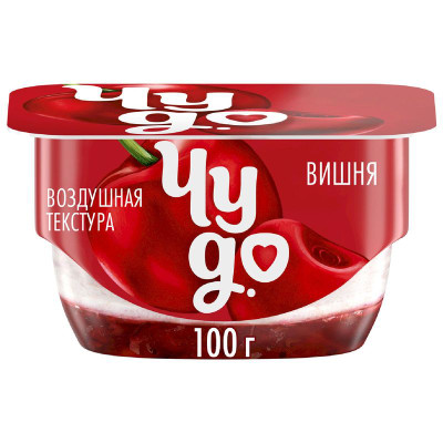 Изображение товара Творожок двухслойный Чудо Вишня 4.2%, 100г