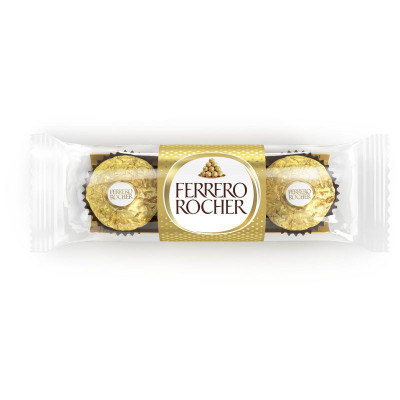 Изображение товара Конфеты Ferrero Rocher молочный шоколад и лесной орех, 37.5г