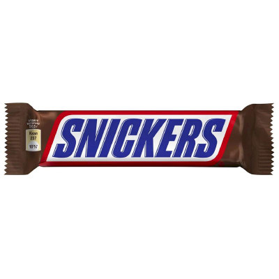 Изображение товара Батончик Snickers шоколадный карамель-арахис-нуга, 50.5г