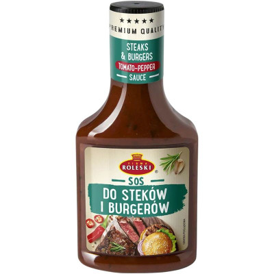 Изображение товара Соус Roleski томатный для стейков и бургеров, 370мл