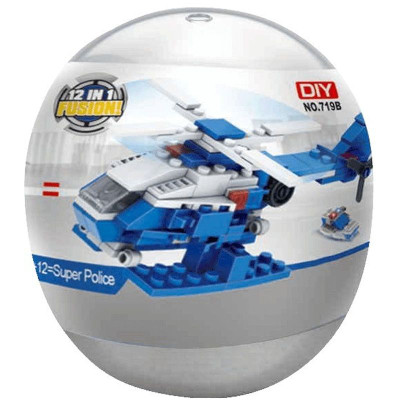 Изображение товара Игрушка Супер Полиция мини конструктор TL221009098