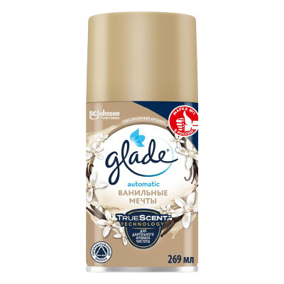 Изображение товара Сменный баллон для Glade Автоматик Ванильные мечты, 269мл