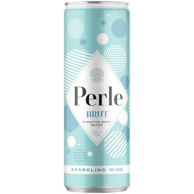 Изображение товара Вино Ла Петит Перле игристое белое брют 11.5%, 250мл