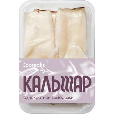 Изображение товара Кальмар Borealis Командорский тушка без кожи замороженный, 500г