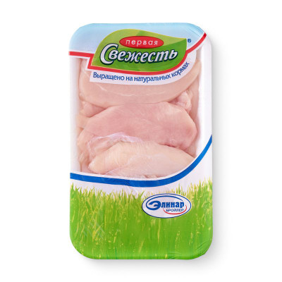 Изображение товара Филе цыпленка Первая Свежесть Медальон охлаждённое, 500г
