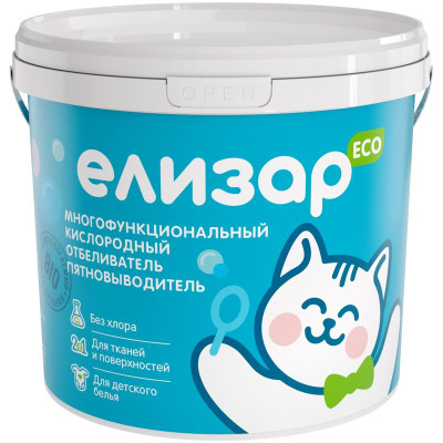 Изображение товара Отбеливатель-пятновыводитель Елизар Кислородный