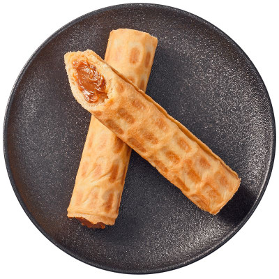 Изображение товара Трубочка вафельная с варёным сгущенным молоком, 85г