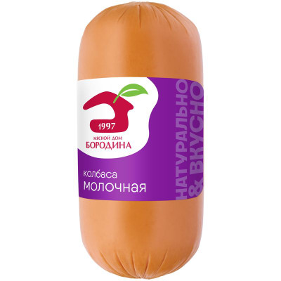 Изображение товара Колбаса варёная МД Бородина Молочная категория Б, 500г