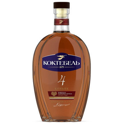 Изображение товара Коньяк Коктебель 4-летний российский 40%, 500мл