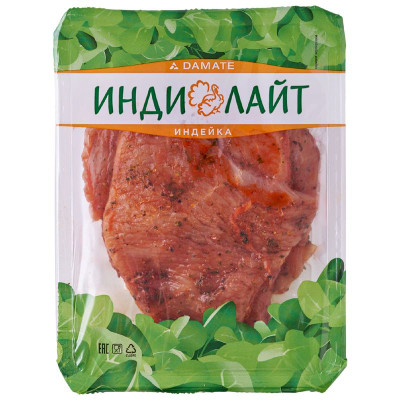 Изображение товара Стейк из индейки ИндиЛайт Экспресс в пряных специях охлажденный, 350г
