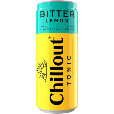 Изображение товара Тоник Chillout Bitter lemon, 330мл