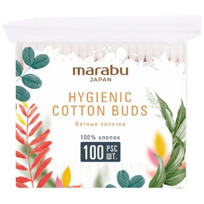 Изображение товара Ватные палочки Marabu, 100шт