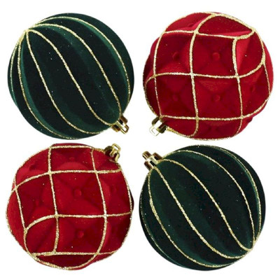 Изображение товара Украшения ёлочные Новый год Маркет, 4шт