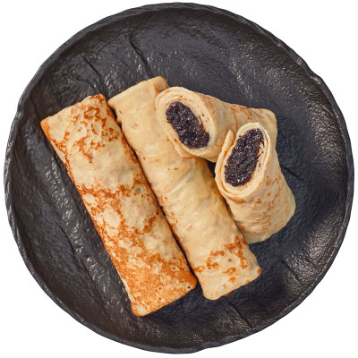 Изображение товара Блинчики с маковой начинкой Перекрёсток Select, 210г