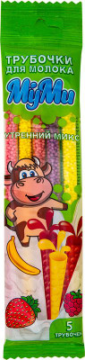 Изображение товара Трубочка для молока Муми-Сласти Утренний микс, 30г