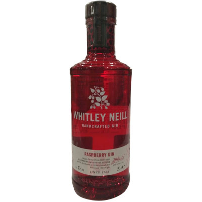 Изображение товара Настойка Whitley Neill Raspberry Gin полусладкая 40%, 200мл