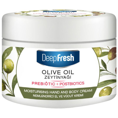 Изображение товара Крем Deepfresh для рук и тела оливковое масло увлажняющий, 250мл