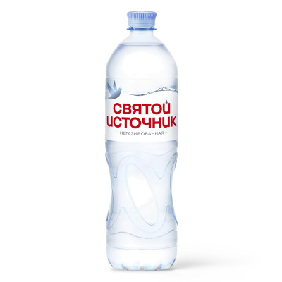 Изображение товара Вода Святой источник ключевая питьевая негазированная, 1.5л
