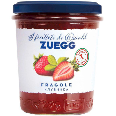 Изображение товара Конфитюр Zuegg клубничный экстра, 320г