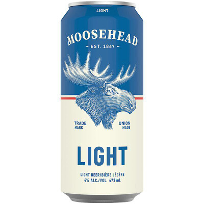 Изображение товара Пиво Moosehead Light светлое фильтрованное пастеризованное 4.0 %, 473мл