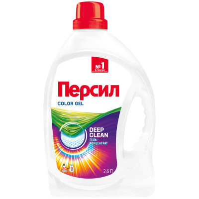 Изображение товара Гель для стирки Персил Power Gel Color, 2.6л
