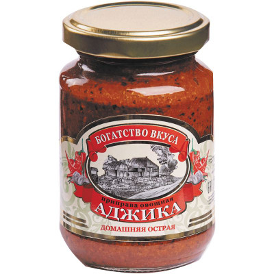 Изображение товара Аджика Богатство Вкуса Домашняя остра, 200мл