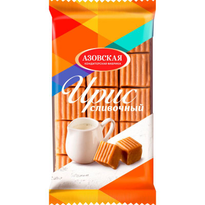 Изображение товара Ирис Азовская КФ Сливочный, 200г