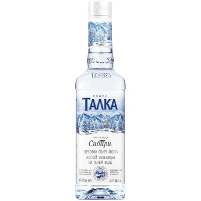 Изображение товара Водка Талка 40%, 700мл