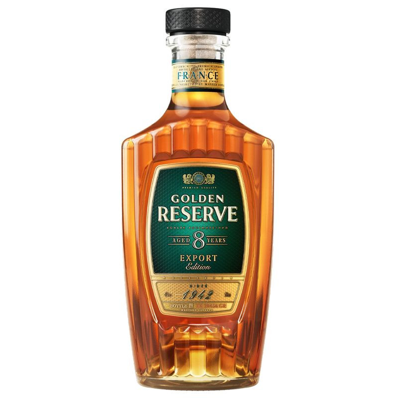 Изображение товара Коньяк Золотой резерв 500 мл - 5 звездный напиток