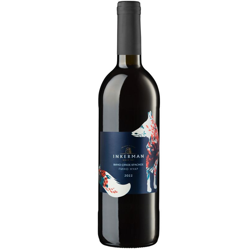 Изображение товара Вино Звездопад Сентября Пино Нуар красное сухое 13% 750мл